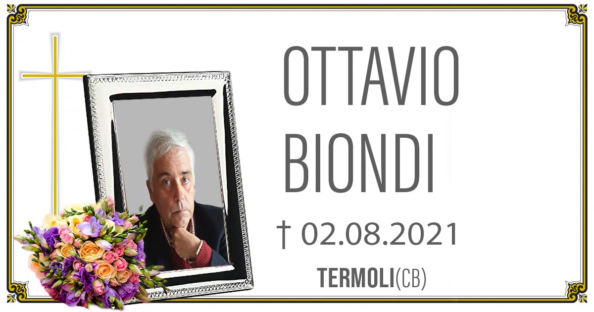 OTTAVIO BIONDI 03-08-2021 